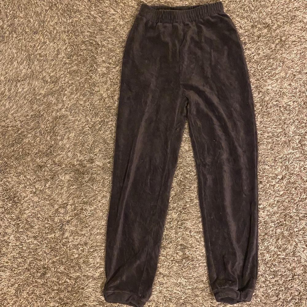 brown Zara sweatpants
